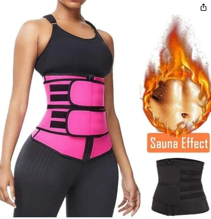SweatMax Pro Waist Trainer Belt – Ultimate Slimming & Fitness Support