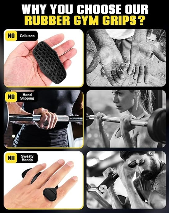 GripPro Lifting Grips – Non-Slip Gym Support for Weightlifting & Pull-Ups