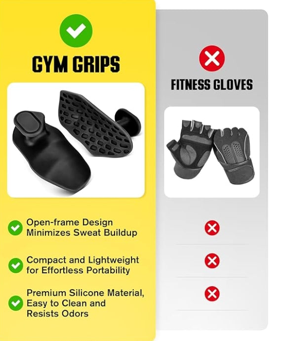 GripPro Lifting Grips – Non-Slip Gym Support for Weightlifting & Pull-Ups