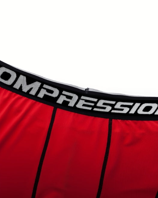 High-Elasticity Quick-Dry Men’s Compression Shorts – Breathable Performance Tights for Running & Training 💪
