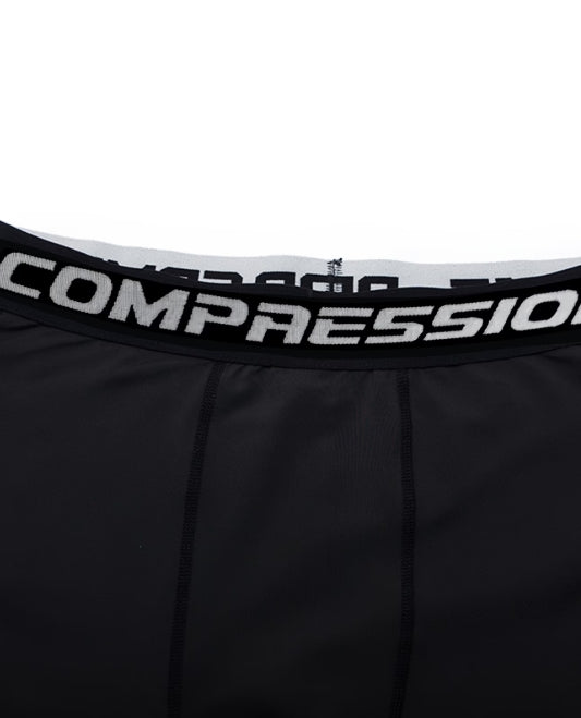 High-Elasticity Quick-Dry Men’s Compression Shorts – Breathable Performance Tights for Running & Training 💪