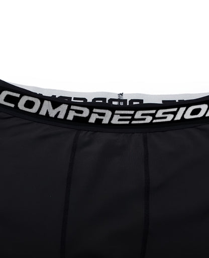 High-Elasticity Quick-Dry Men’s Compression Shorts – Breathable Performance Tights for Running & Training 💪