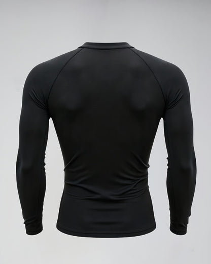 Men’s Long Sleeve Compression T-Shirt – High-Elasticity Athletic Fit for Training & Outdoor Sports 💪