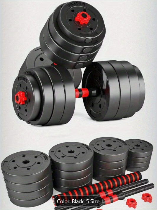 Adjustable 3-in-1 Dumbbell Set